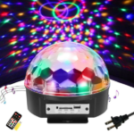 Магична кристална топка, звучник со амбиентално светло и USB