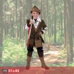 Детски костим шумски крадец