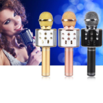 Bluetooth караоке Wireless микрофон со вграден HI FI звучник