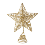 Врв за елка - Златна звезда