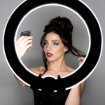 Професионално LED кружно светло за шминкање и фотографирање