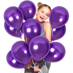 Виолетови латекс балони сет од 50