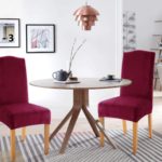 Сет од 4 плишани навлаки за столици