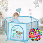 Детски забавен парк со 20 топчиња и кош