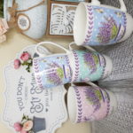 Flowers сет од 2 шољи