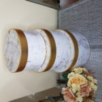 Marble Сет од 3 украсни кутии