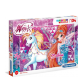 Winx Club Bloom сложувалка со светки од 104pcs