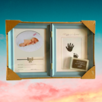 Made with love рамка со отпечаток