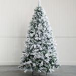 Новогодишна елка со снег 150cm