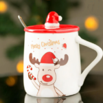 Merry Christmas Ирвас луксузен сет за топол напиток