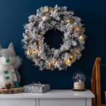 Новогодишно венче со снег ø 60cm