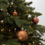 Сет од 12 кафени лампиони Ø8cm