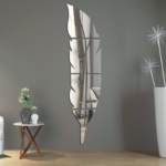 Акрилен стикер огледало пердув