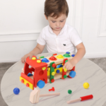 Дрвено едукативно камионче