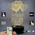Happy Birthday лампа