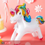 3D Еднорог фолија балон