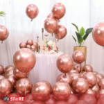 Gold Rose латекс балони сет од 50