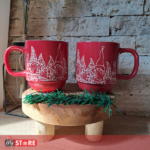 Santa сет од 2 шолји