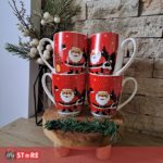 Дедо Мраз сет од 4 шолји