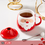 Дедо Мраз луксузен сет за топол напиток