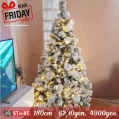 Exclusive Line Новогодишна елка со снег 180cm 576 гранки