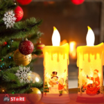 Новогодишна LED свеќа