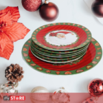 Сет од 7 новогодишни чинии