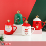 Новогодишна шолја со лажиче ѕвезда