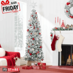 Exclusive Slim Line снежна новогодишни елка 210cm