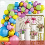 Rainbow декорација со балони