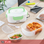 Електричен сад за топла храна во движење