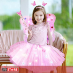 Детски костим Розева Пеперутка