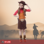 Детски костим Каубојка