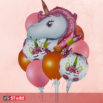 Еднорог сет од 9 балони