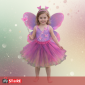 Детски костим Розева Пеперутка