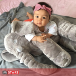 Слонче - Плишана играчка 50x60cm