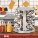 Сет за 12 Зачини со ротирачка сталажа