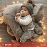 Слонче - Плишана играчка 30x40cm