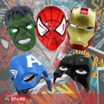 Супер Херои светлечки маски за лице