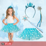 Детски костим Снежна принцеза