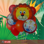 Lion сет од 9 балони