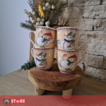 Сет од 4 Снешко шолји