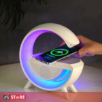 2 во 1 Паметен Bluetooth звучник и безжичен полнач