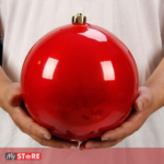 Еден црвен лампион Ø20cm