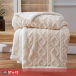 Дизајнирано крзнено ќебе единечно