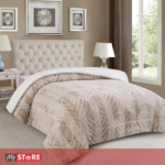 Дизајниран крзнен јорган единечен