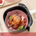 Силиконска нелеплива подлога за печење во AIR FRYER 10cm