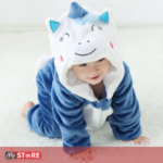 Детска облека син еднорог