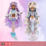 Сирена со перка која менува боја