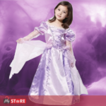 Детски костим Виолетова Принцеза